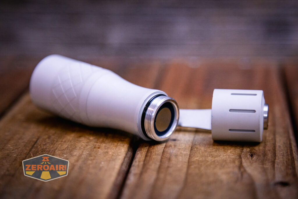 NLightD L3 LEP flashlight with included 18350 cell installed