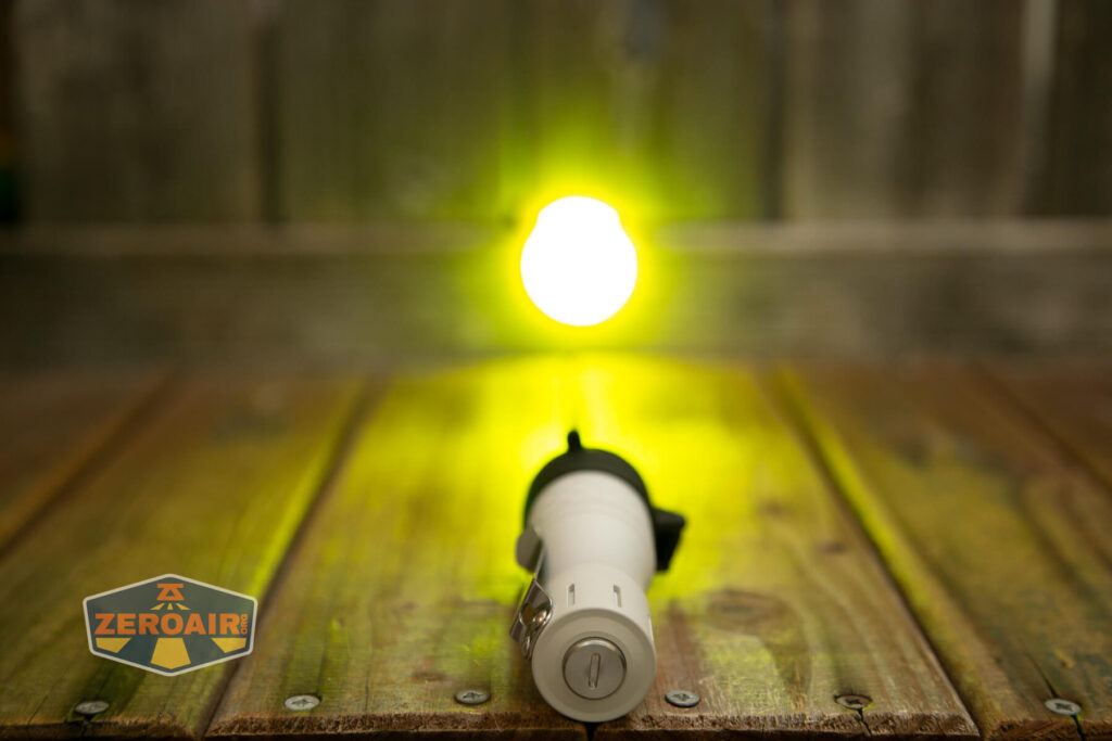 NLightD L3 LEP flashlight LEP on