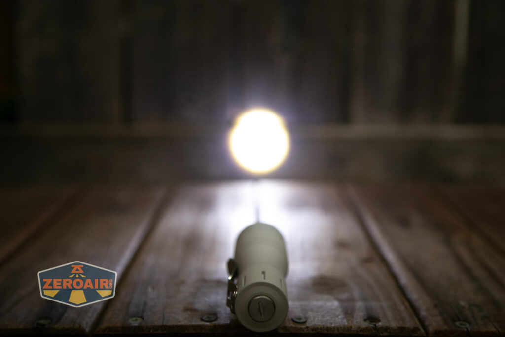 NLightD L3 LEP flashlight LEP on