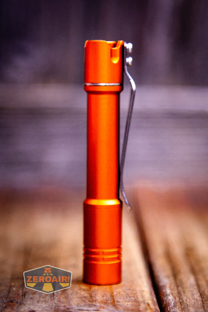 ReyLight Pineapple Mini Mk II flashlight showing all sides