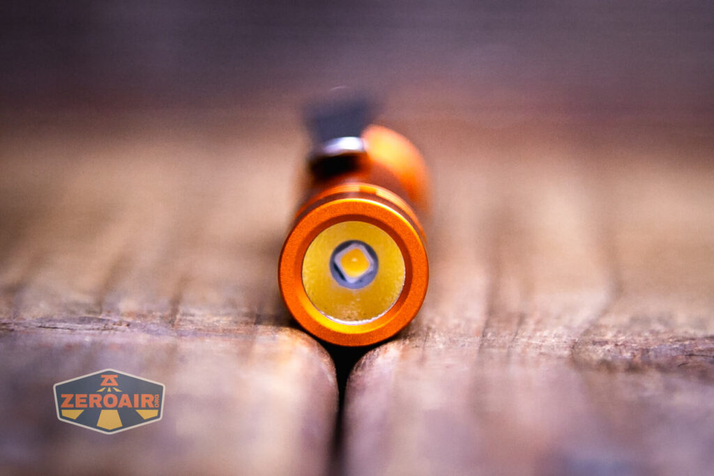 ReyLight Pineapple Mini Mk II flashlight emitter and reflector