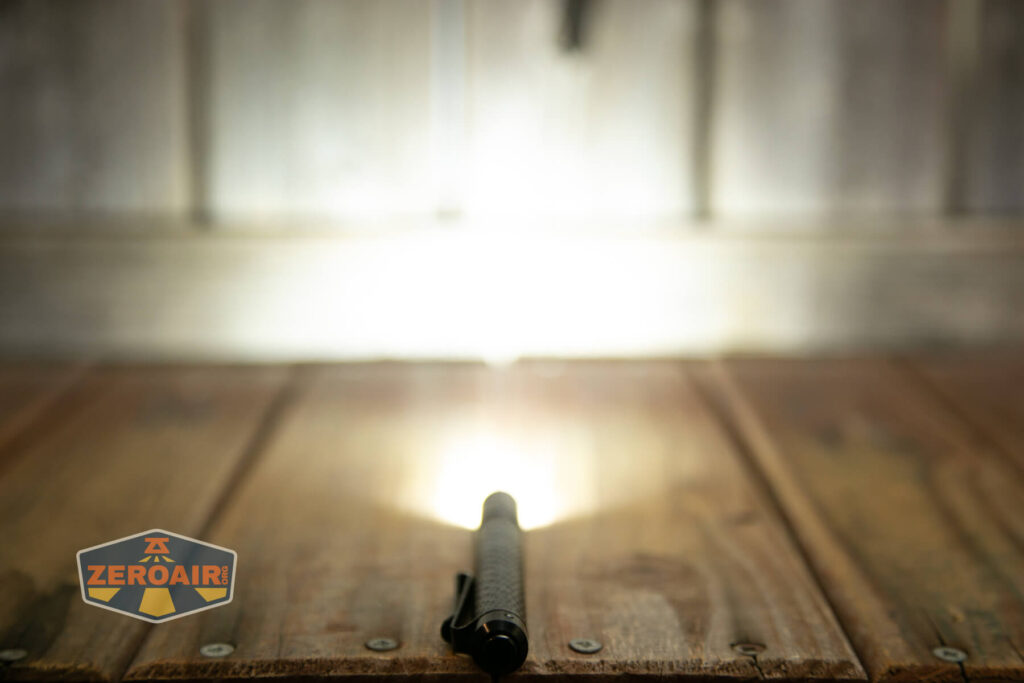 Acebeam PT20 portable EDC penlight emitter on