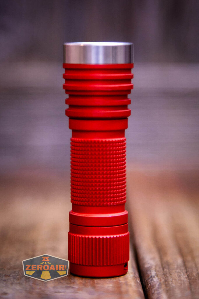 Emisar D3AA 5700K flashlight showing all sides