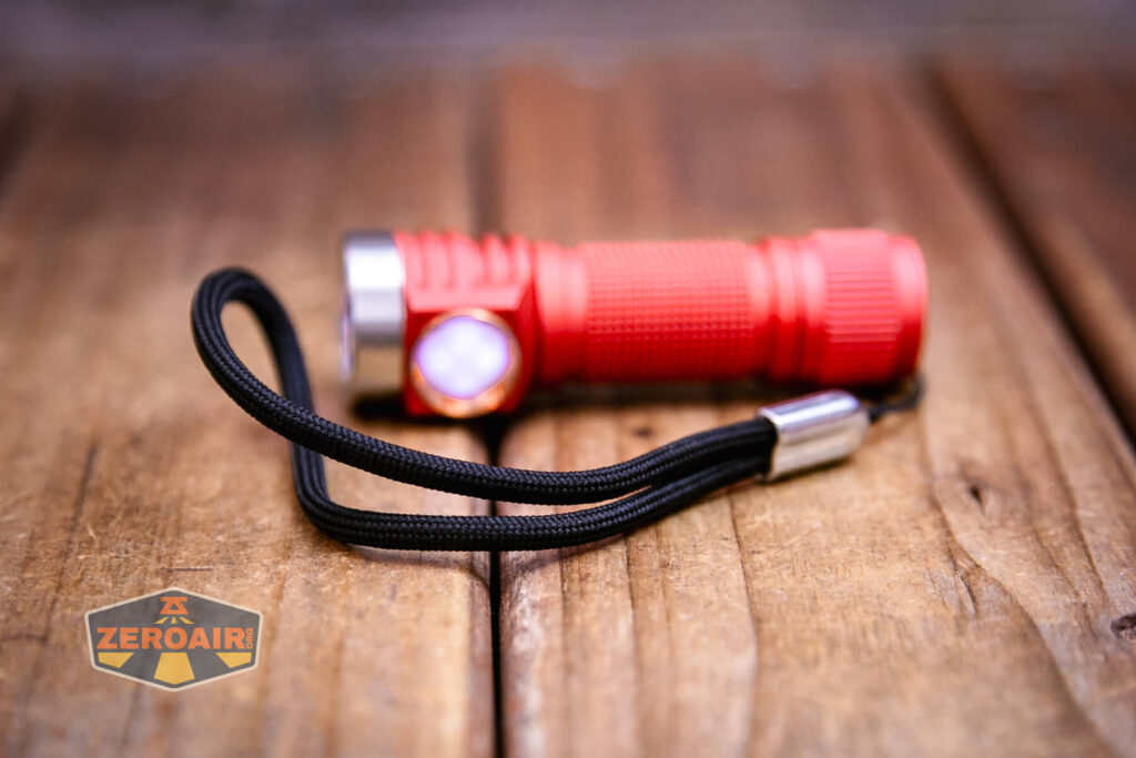 Emisar D3AA 5700K flashlight with lanyard