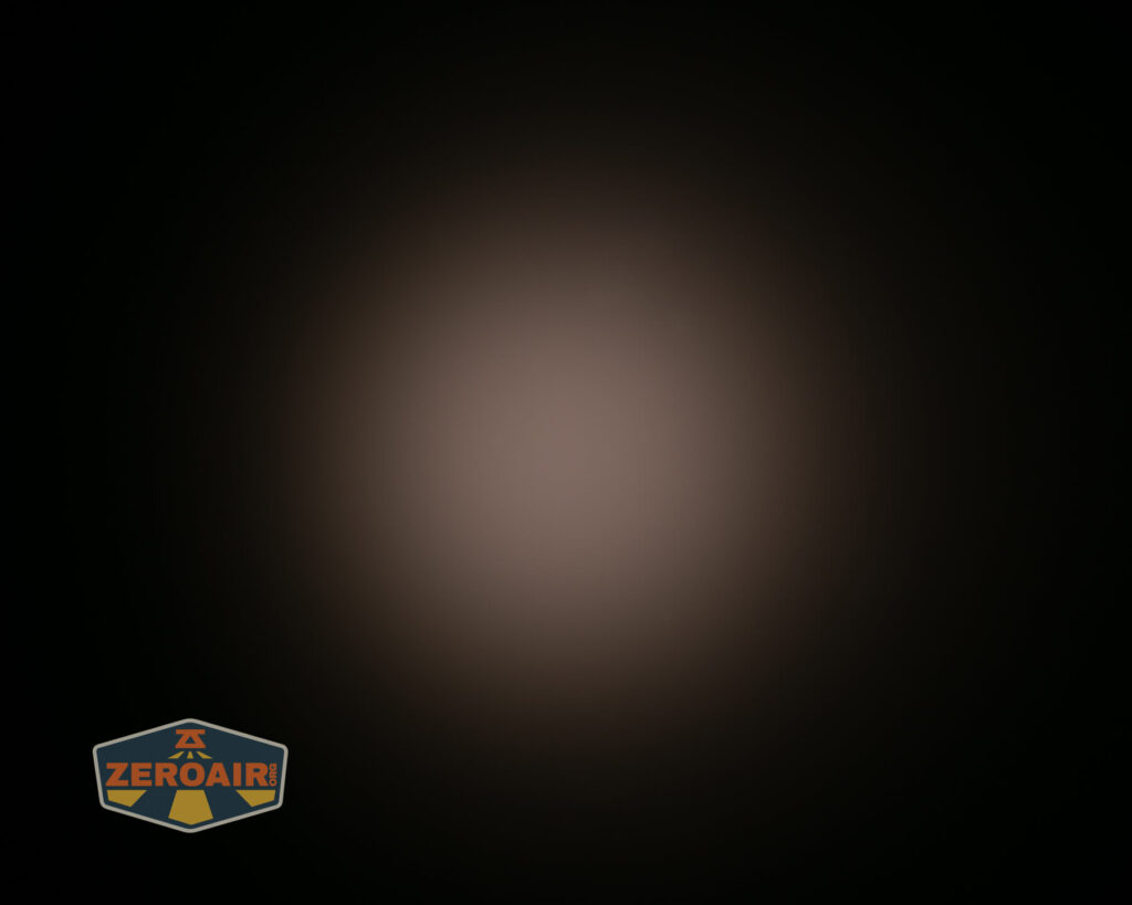 Emisar D3AA 5700K flashlight beamshots on ceiling