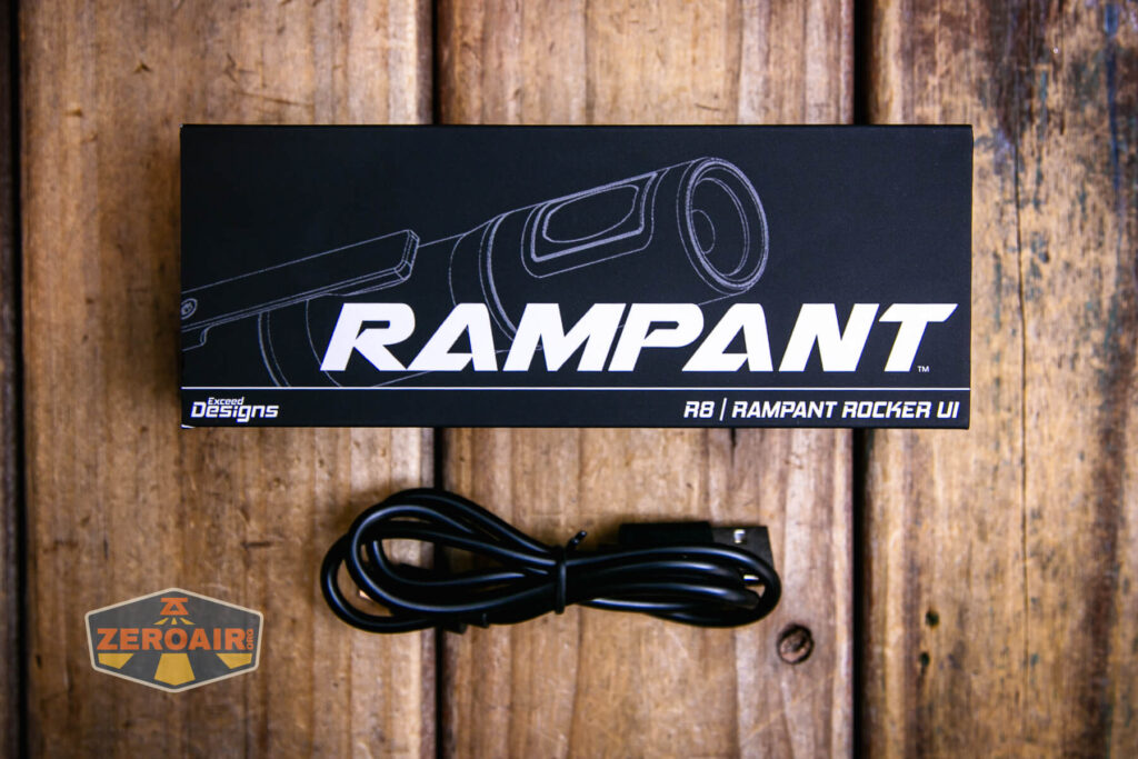 Exceed Designs Rampant R8 flashlight box