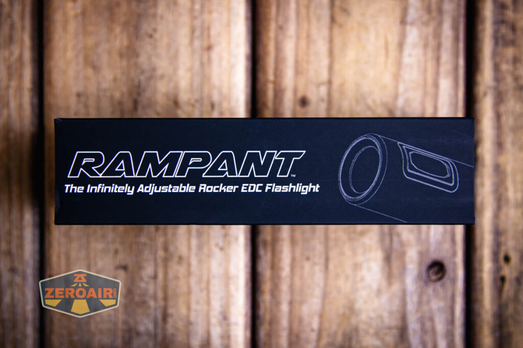 Exceed Designs Rampant R8 flashlight box