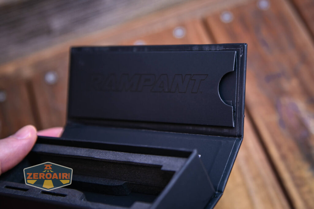 Exceed Designs Rampant R8 flashlight box