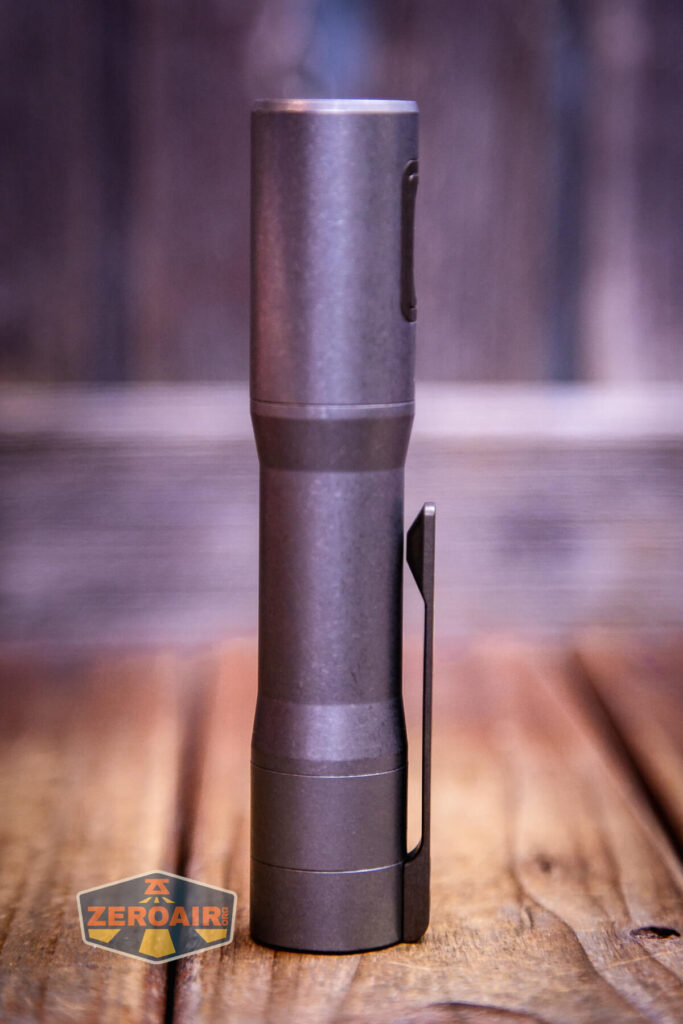 Exceed Designs Rampant R8 flashlight showing all sides