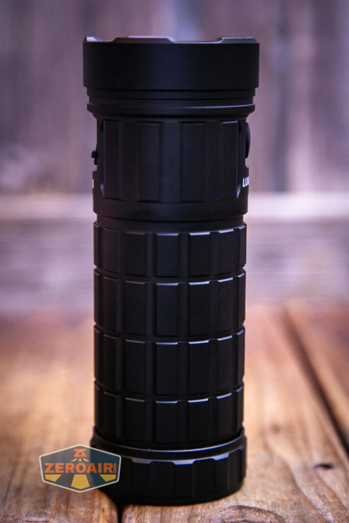 Lumintop GT18 flashlight showing all sides