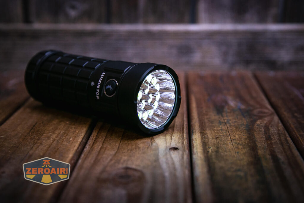 Lumintop GT18 flashlight emitter array