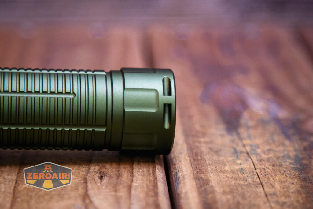 Lumintop W2 LED flashlight lanyard loop