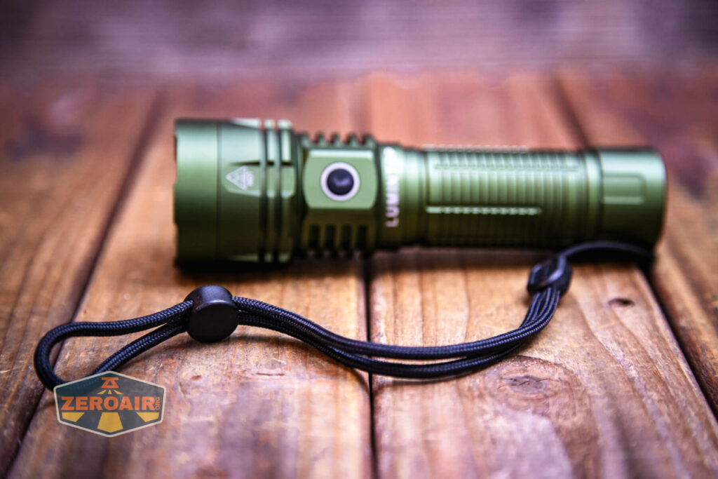 Lumintop W2 LED flashlight lanyard