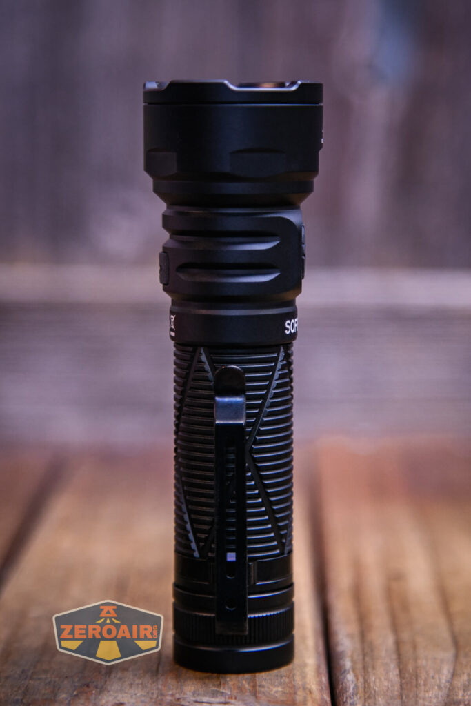 Sofirn SR15 rechargeable flashlight showing all sides