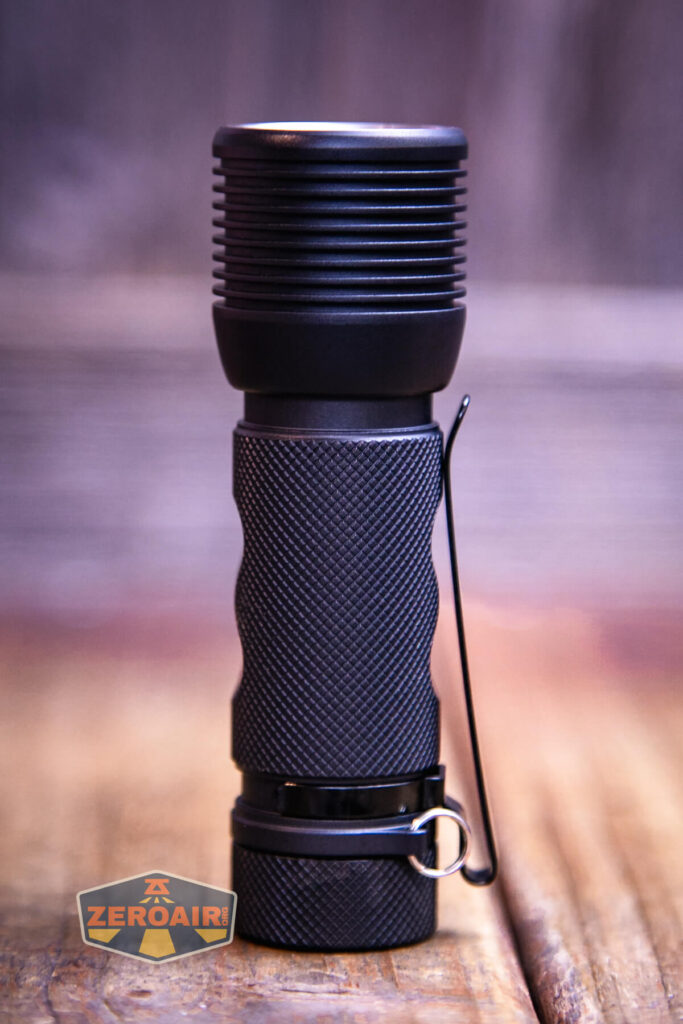 Zebralight SC600w IV Plus HI flashlight showing all sides