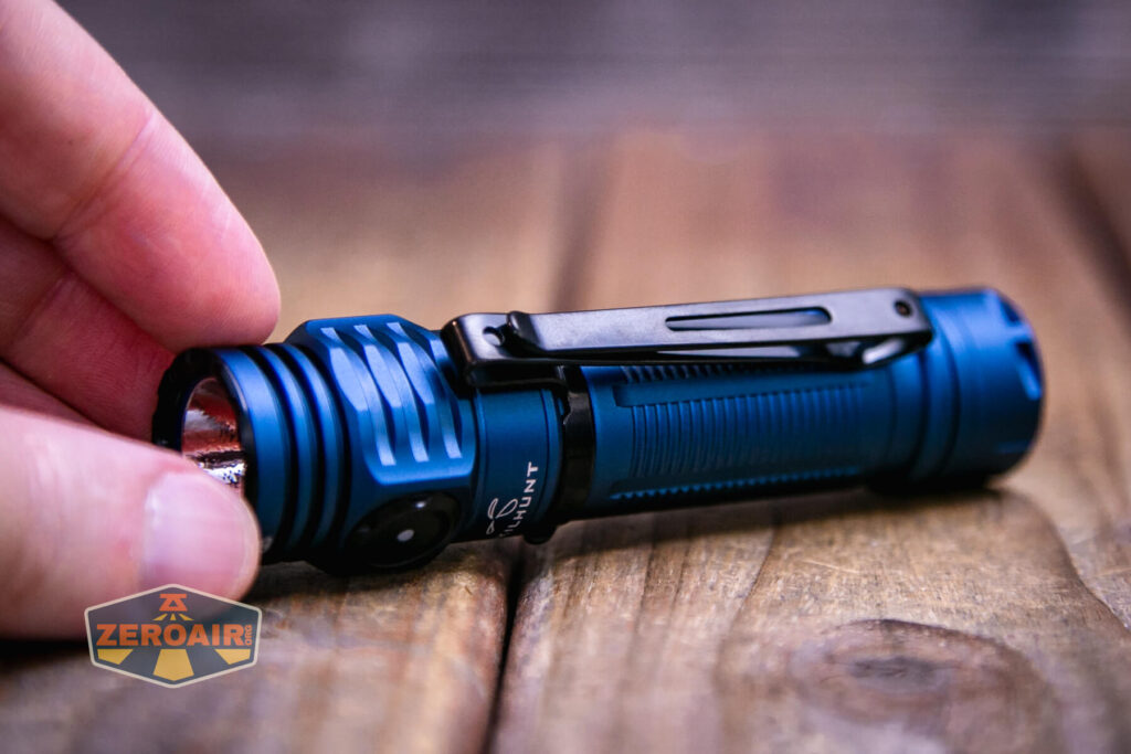 Skilhunt M200 V4 flashlight pocket clip