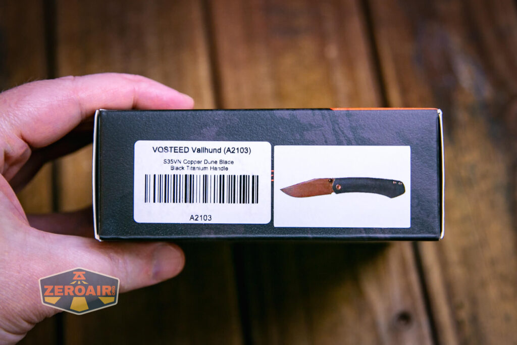 Vosteed Vallhund knife box