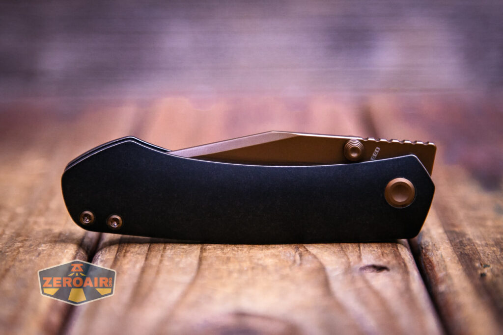 Vosteed Vallhund knife closed non-clip side