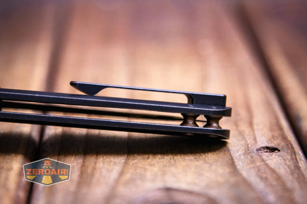 Vosteed Vallhund knife pocket clip profile