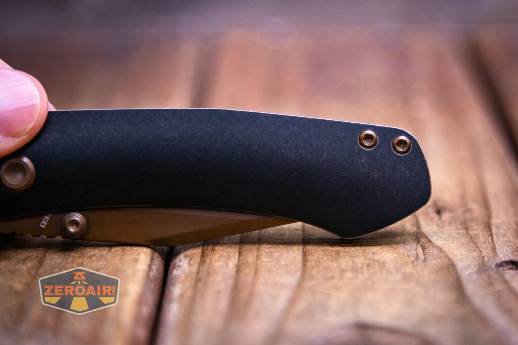 Vosteed Vallhund knife pocket clip not reversible