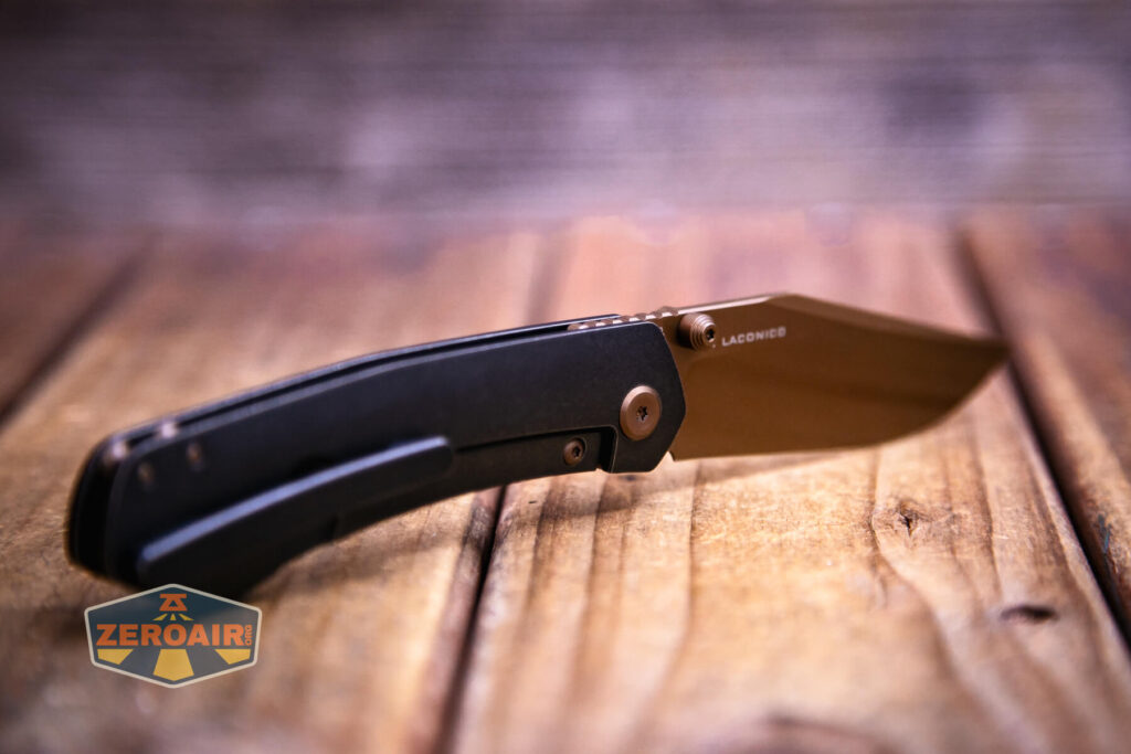 Vosteed Vallhund knife open back side three quarter