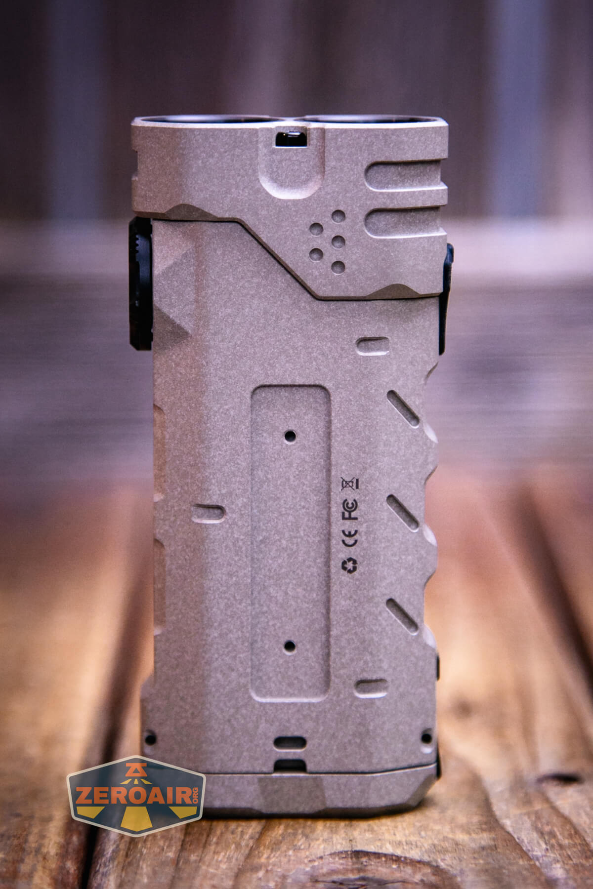 LoopGear SK-05 Pro MAO flashlight showing all sides