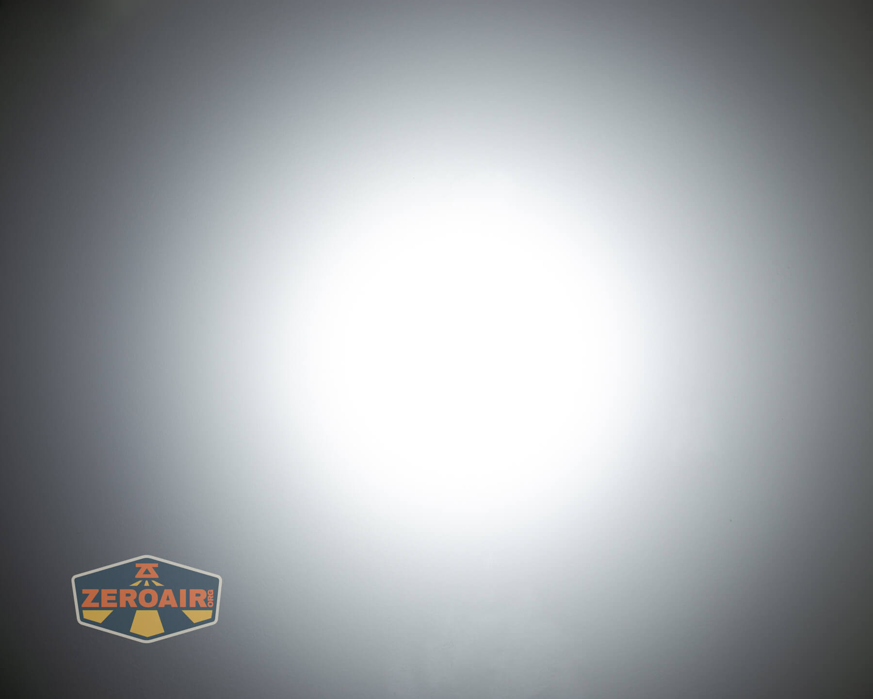 LoopGear SK-05 Pro MAO flashlight beamshots on ceiling