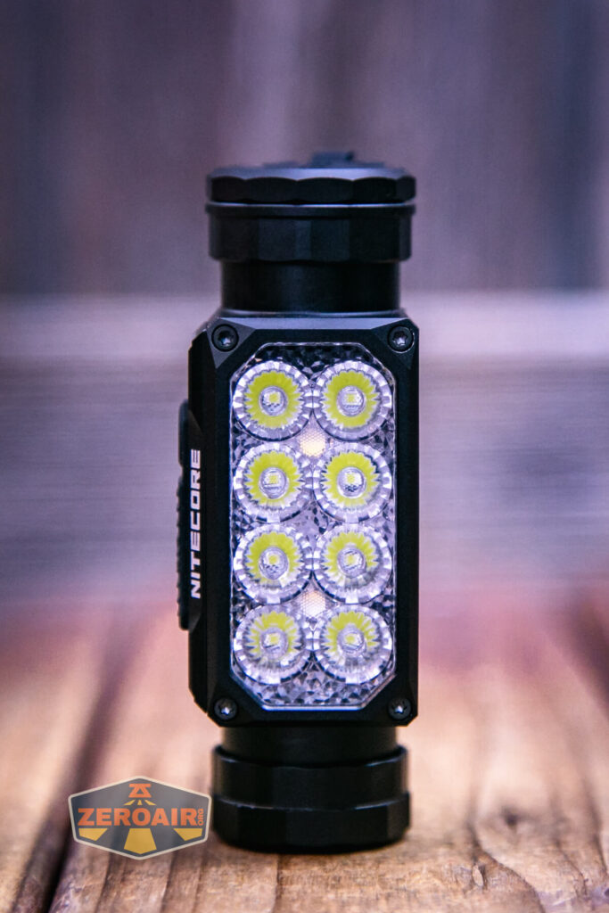 Nitecore HC65 UHE headlamp showing all sides