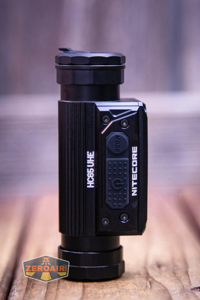 Nitecore HC65 UHE headlamp showing all sides