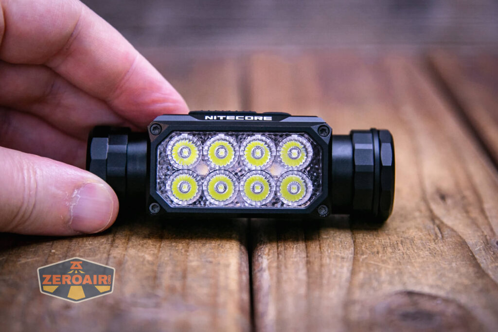 Nitecore HC65 UHE headlamp e-switch profile