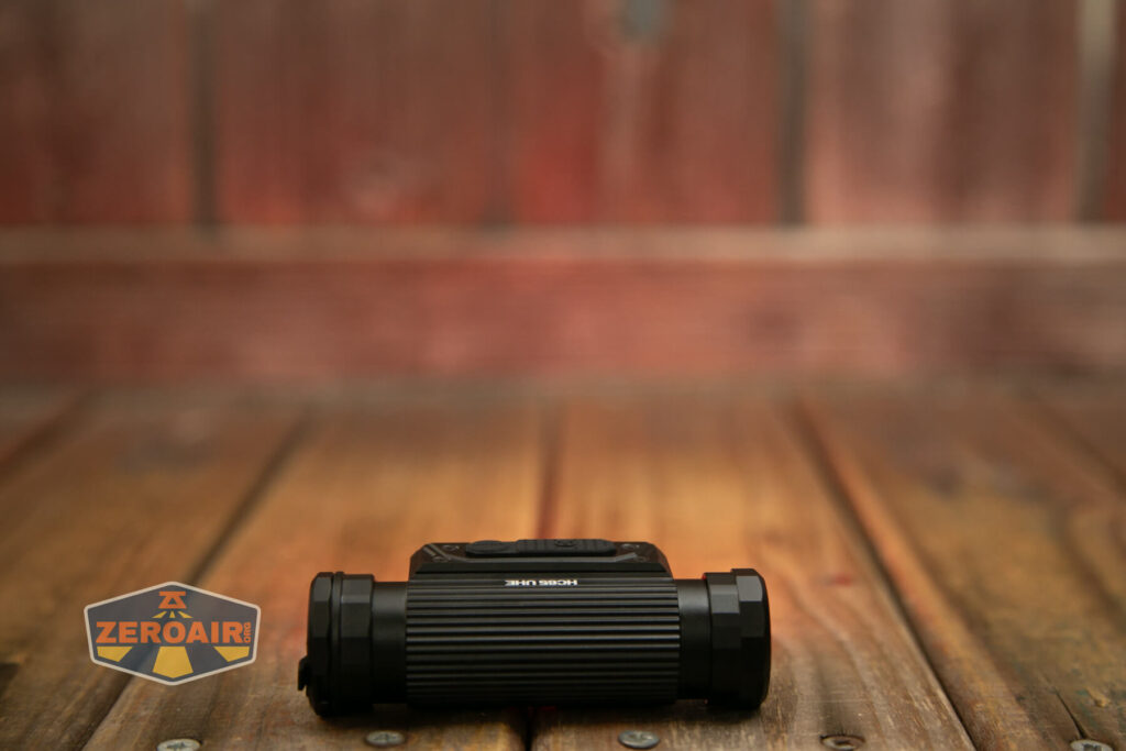 Nitecore HC65 UHE headlamp emitters on