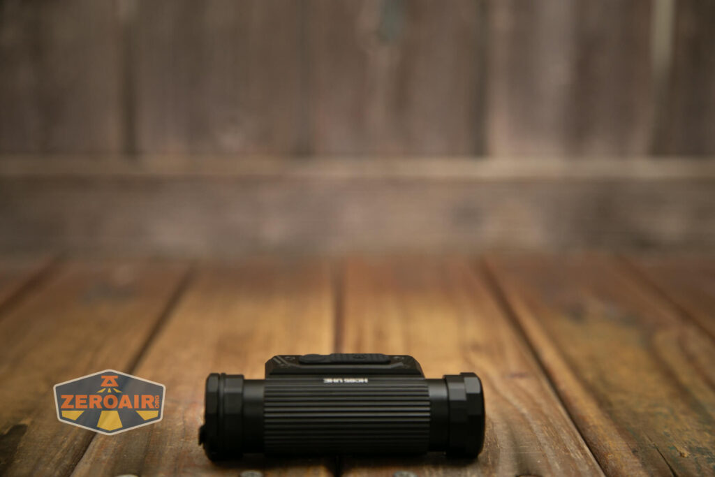 Nitecore HC65 UHE headlamp emitters on