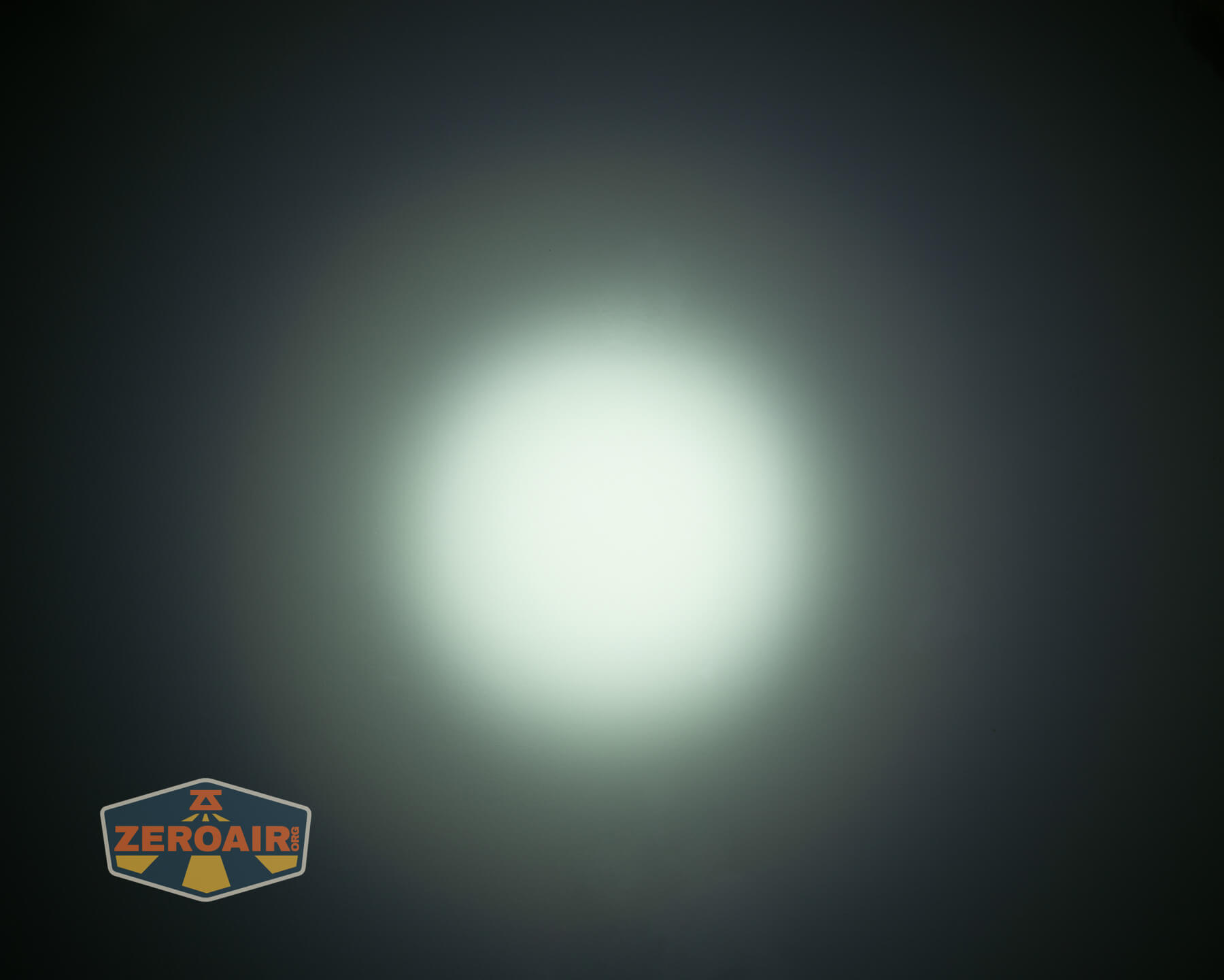 Olight Baton 4 Premium flashlight beamshots on ceiling