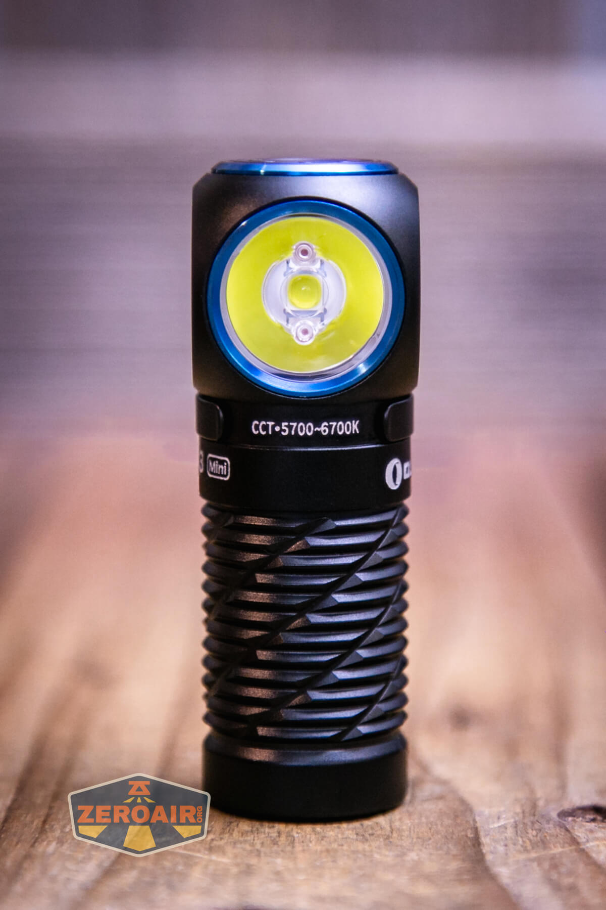 Olight Perun 3 Mini cool white headlamp showing all sides
