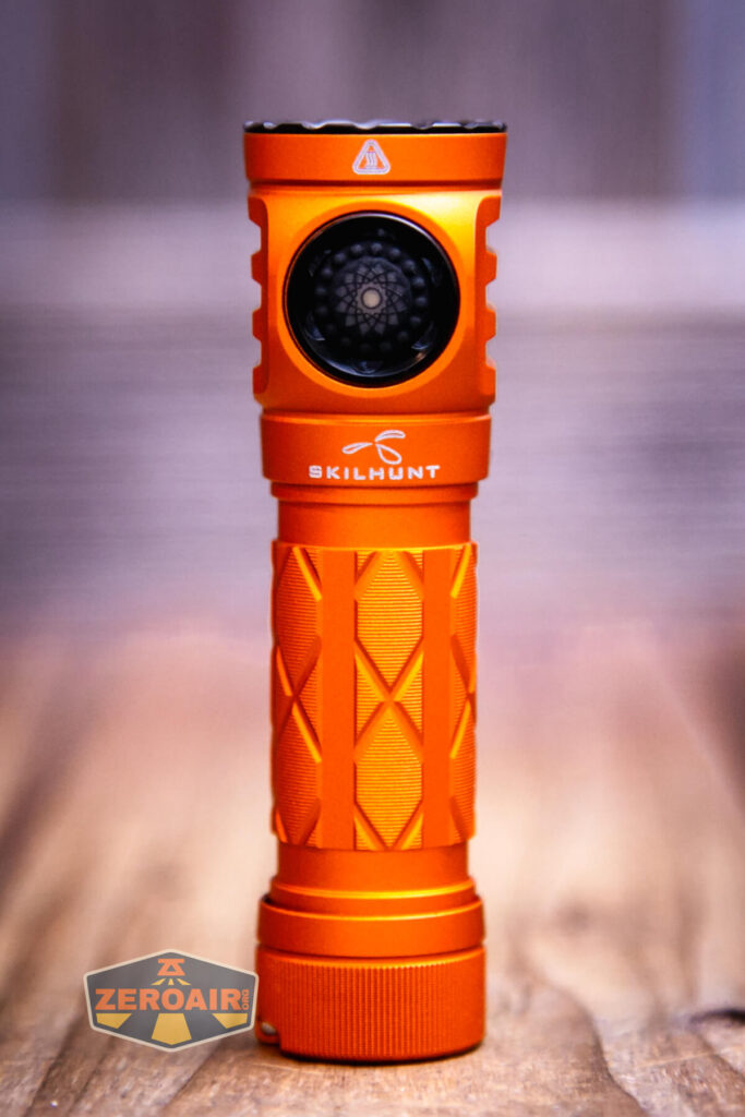 Skilhunt EC150 Nichia 519a flashlight showing all sides
