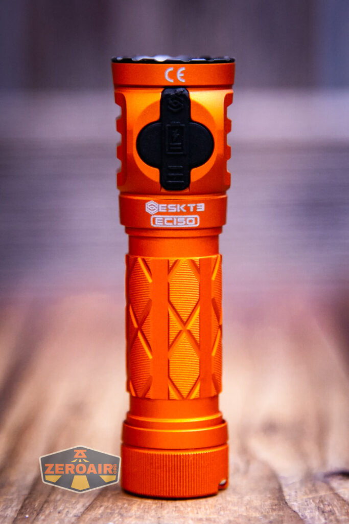 Skilhunt EC150 Nichia 519a flashlight showing all sides