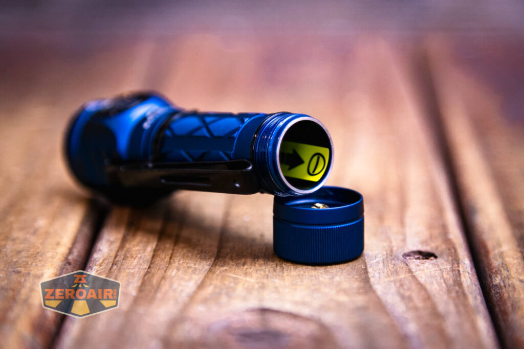 Skilhunt EC150 Luminus SFT25R flashlight cell sticker