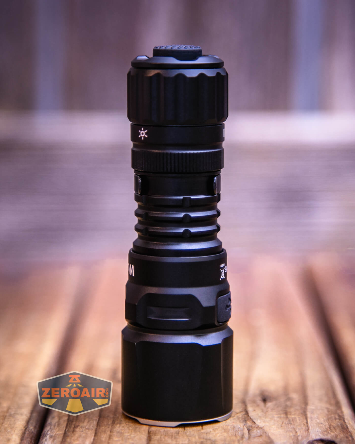 Wurkkos TD07 tactical flashlight showing all sides