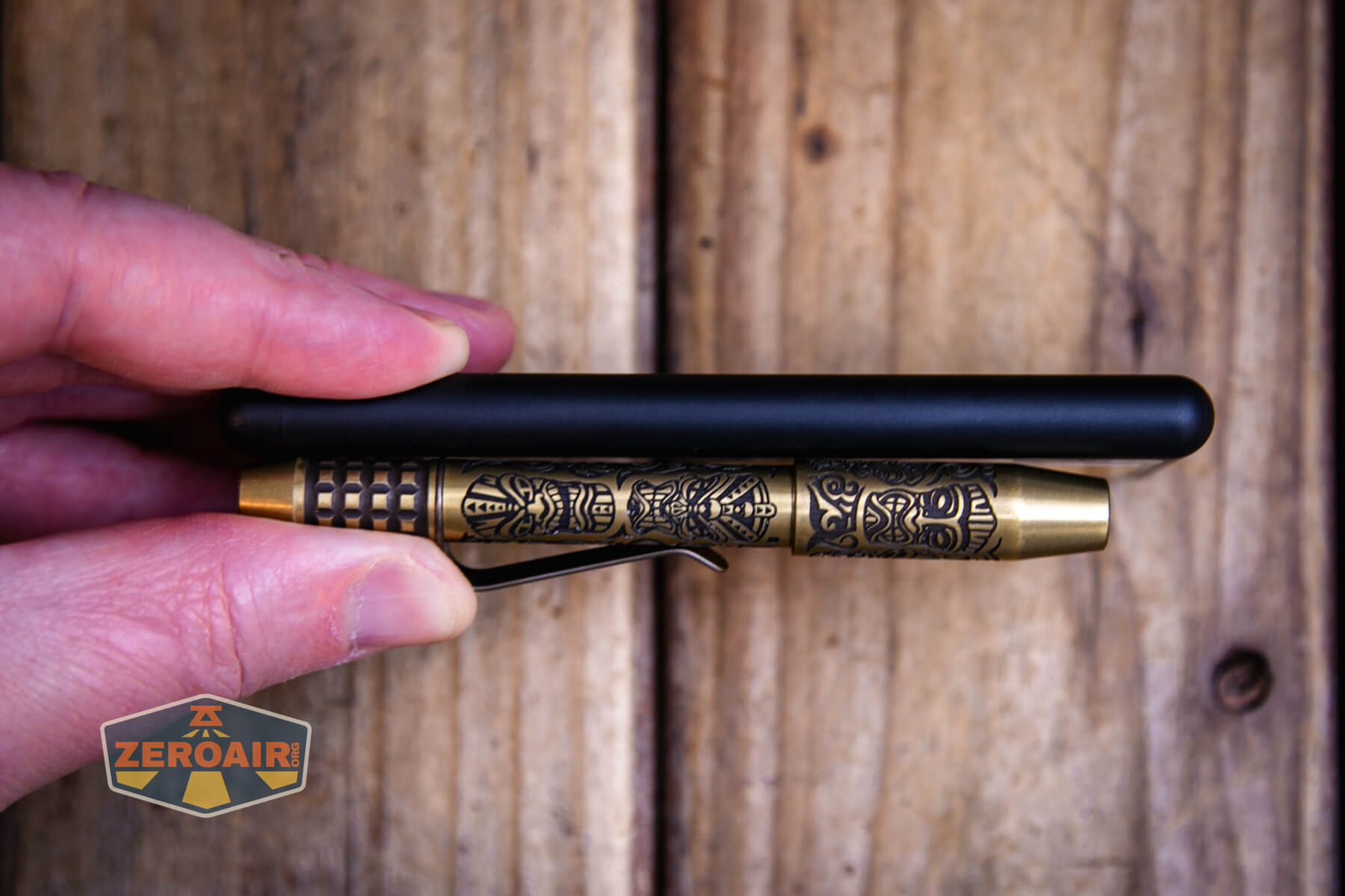 Nitecore NB Air power bank with a pen