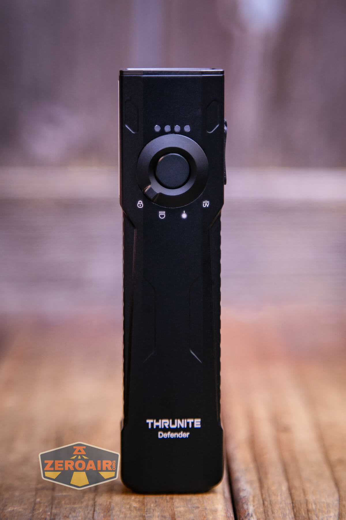 Thrunite Defender flashlight showing all sides