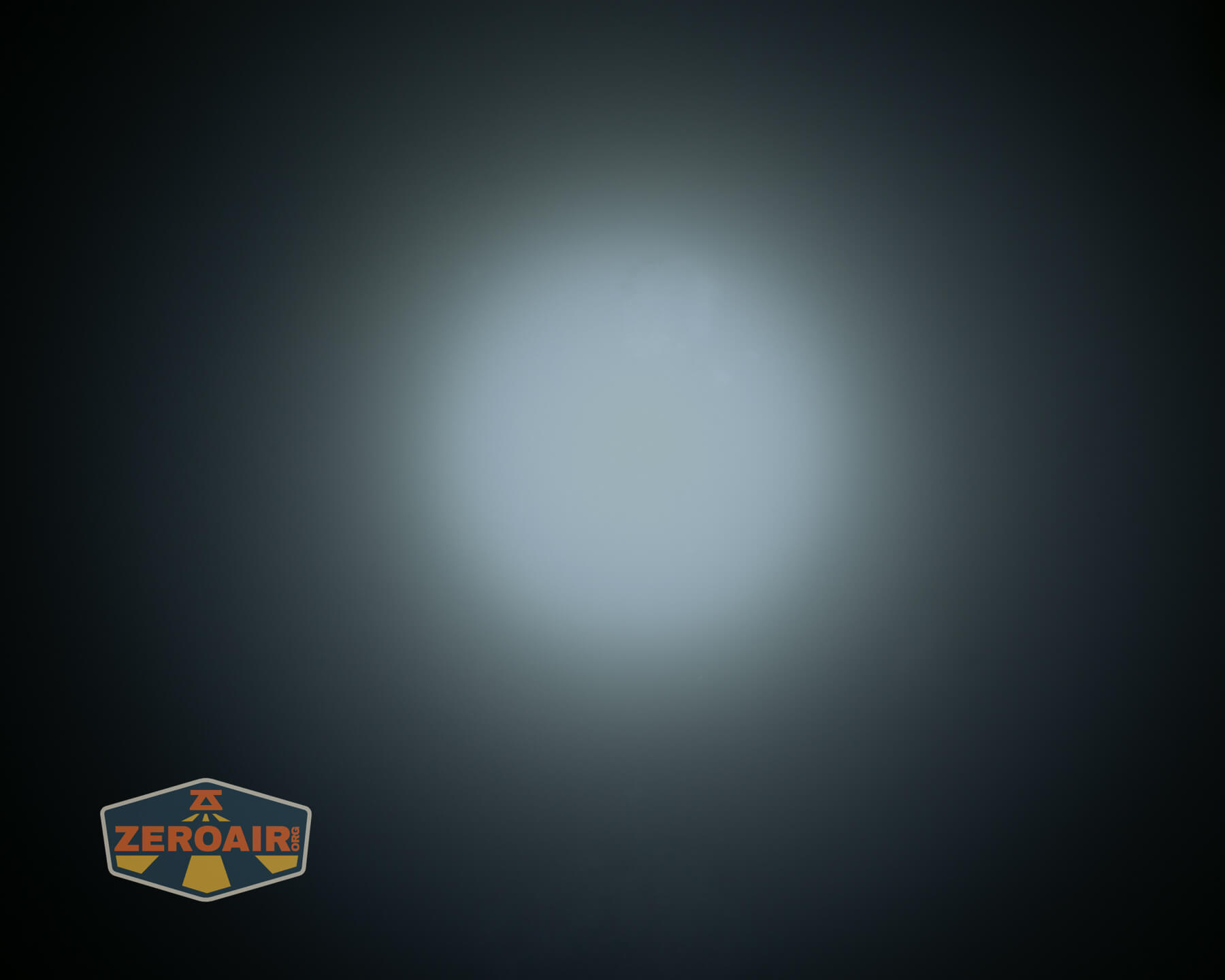 Thrunite Defender flashlight beamshots on ceiling