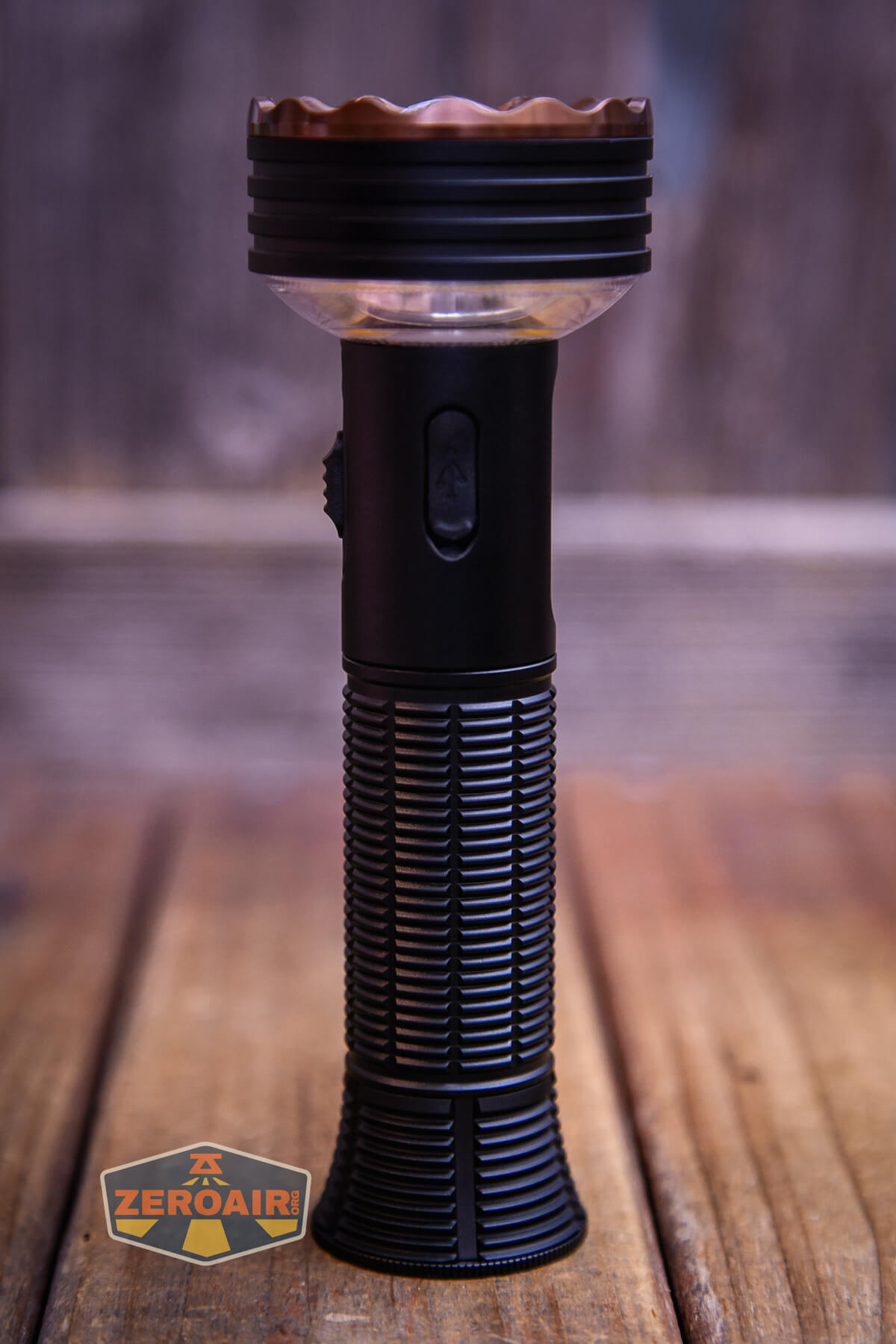 Trustfire TC50 camping flashlight showing all sides