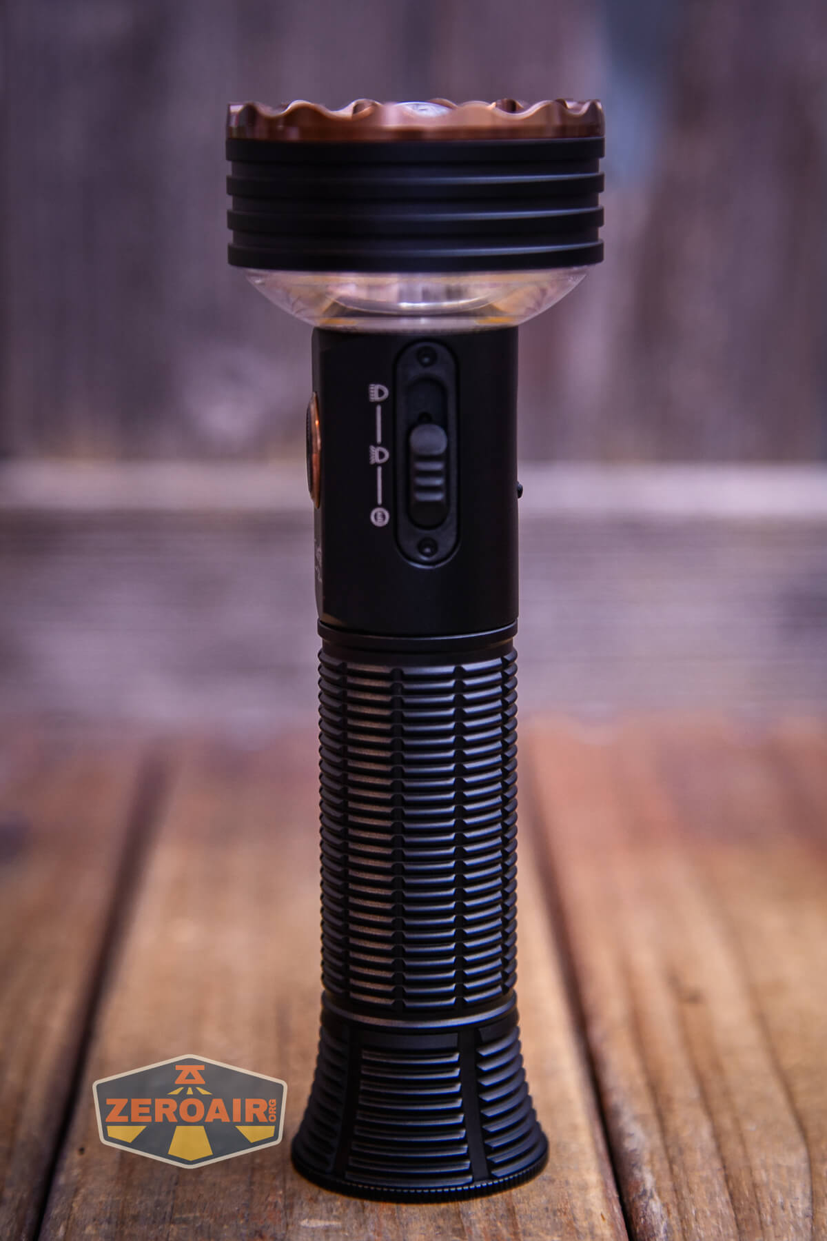 Trustfire TC50 camping flashlight showing all sides