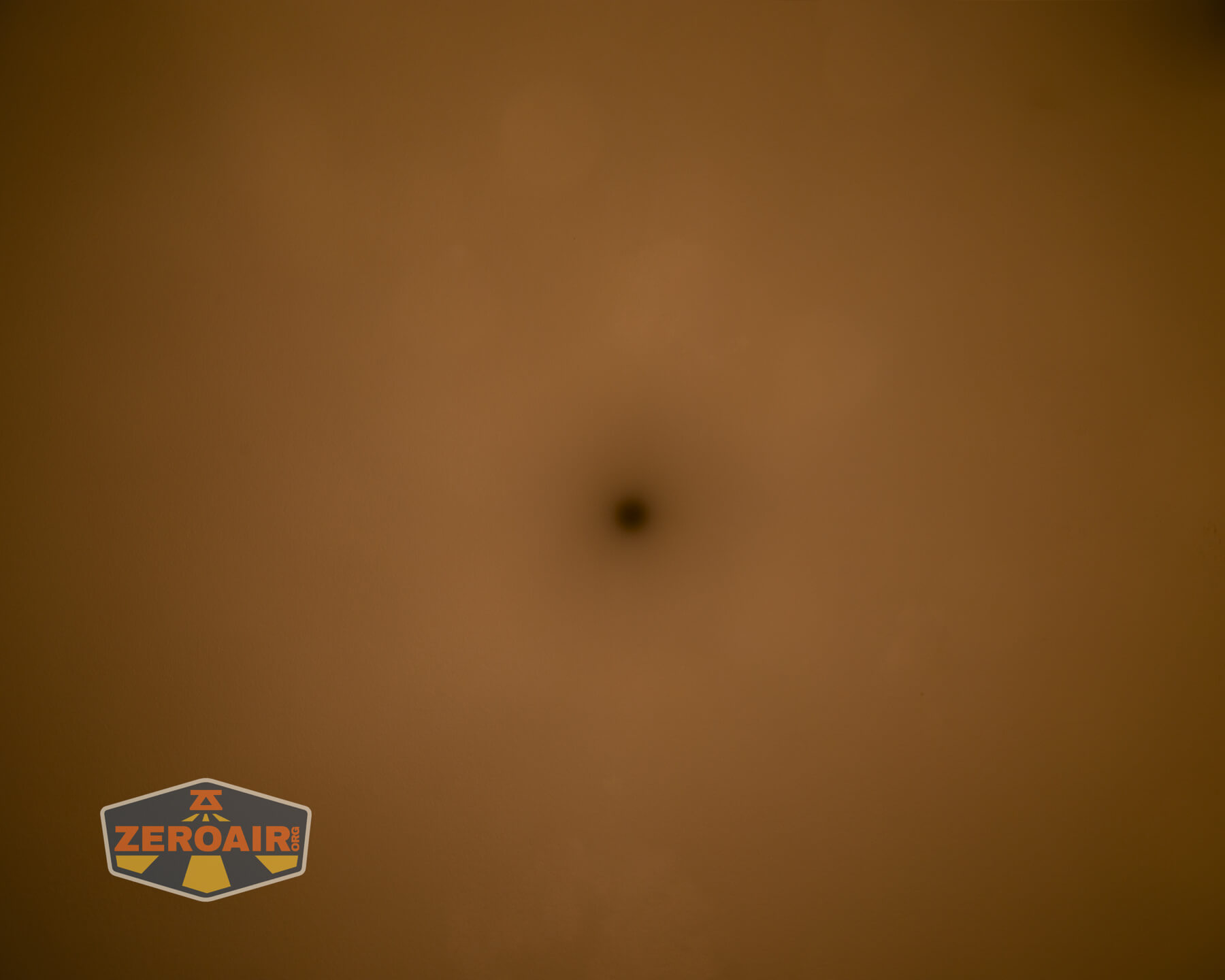 Trustfire TC50 camping flashlight beamshots on ceiling