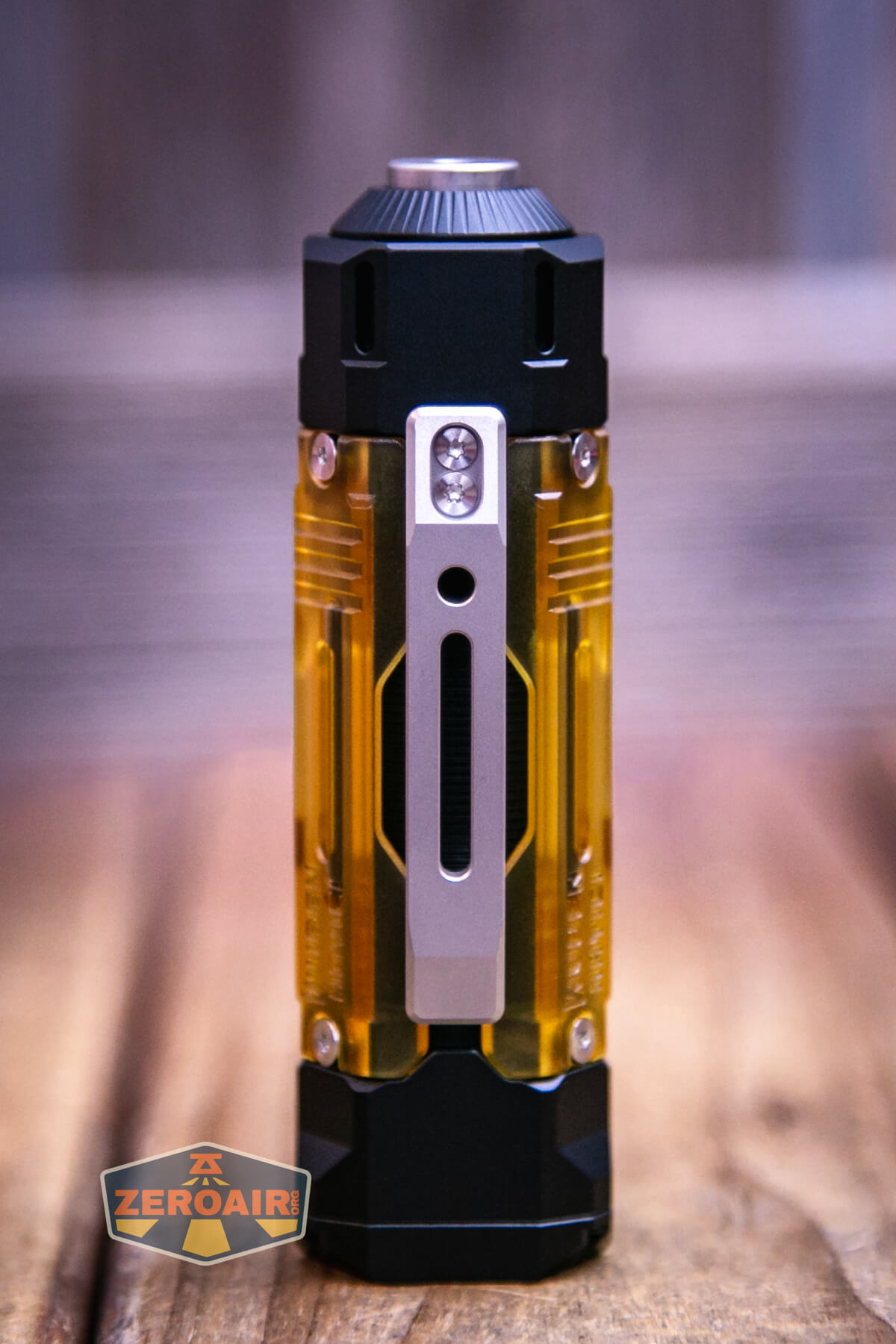 Wuben E8 modular flashlight showing all sides