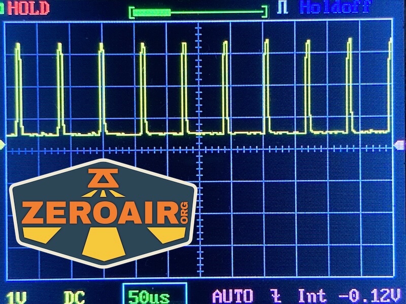 Wuben E8 modular flashlight PWM charts