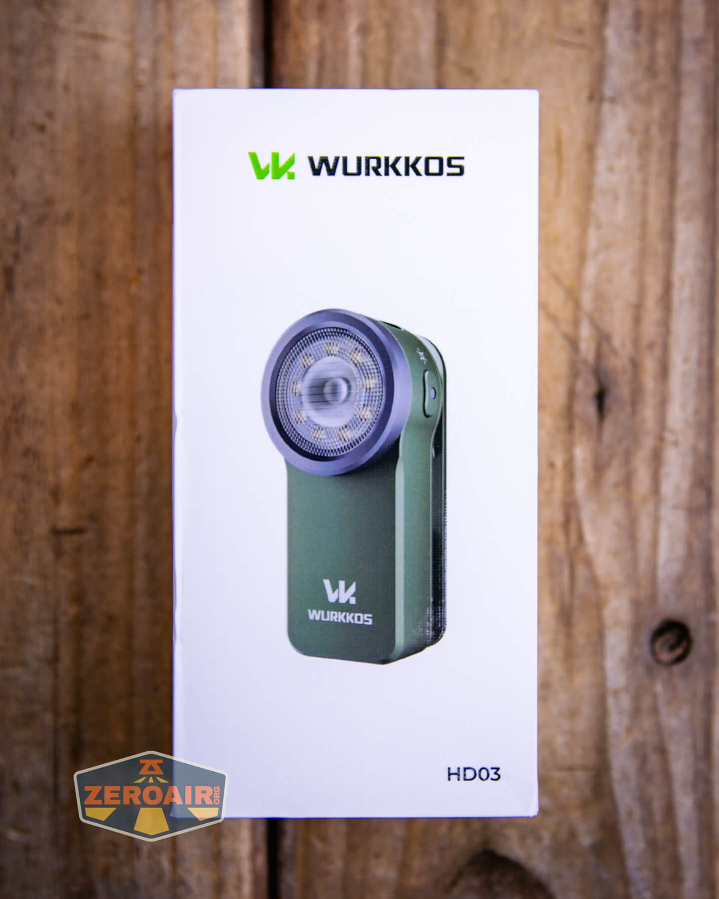 Wurkkos HD03 clip flashlight box