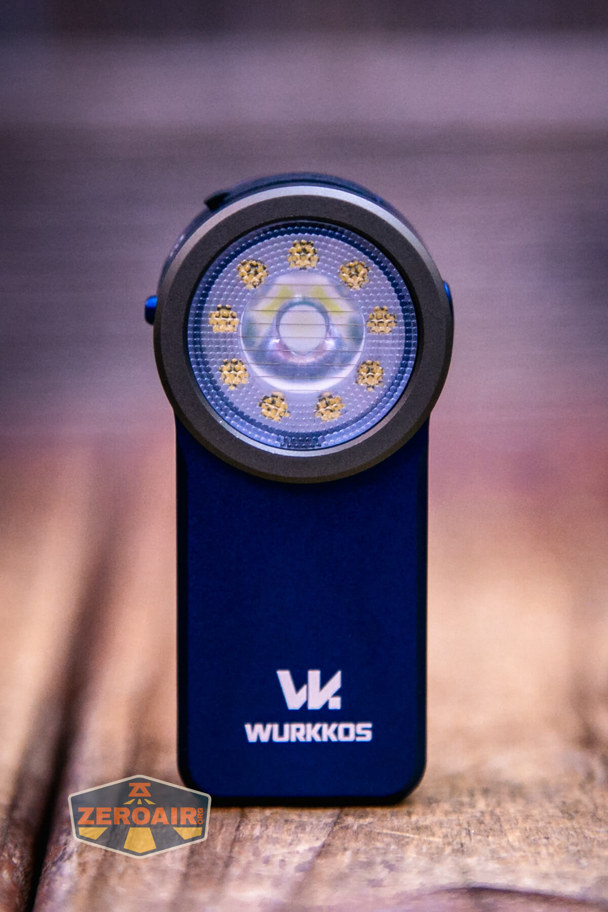 Wurkkos HD03 clip flashlight showing all sides
