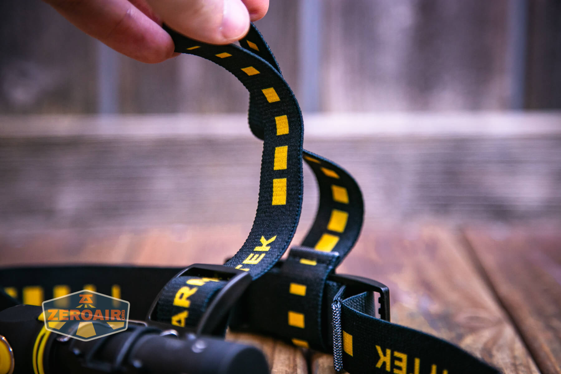 Armytek Elf C2 Warm headlamp top strap