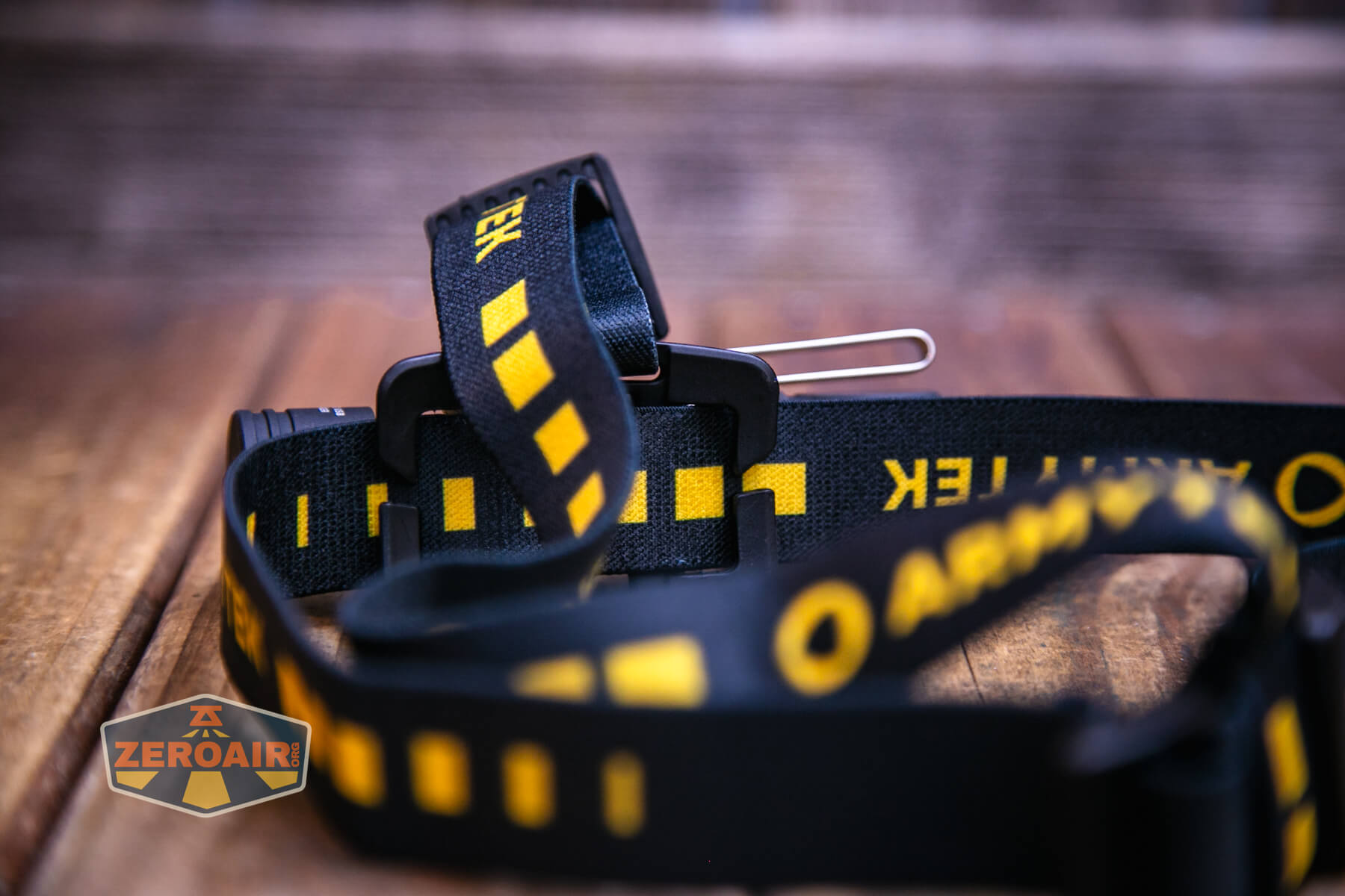 Armytek Elf C2 Warm headlamp back of piece that touches head